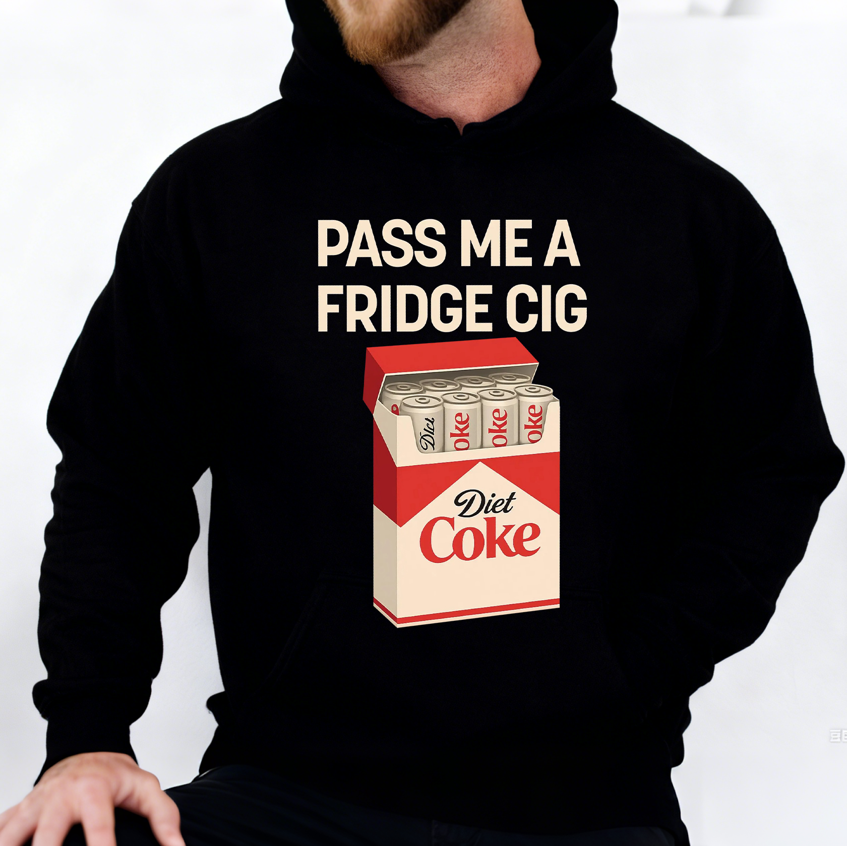 Pass Me A Fridge Cig Diet Coke Lover Sweatshirt
