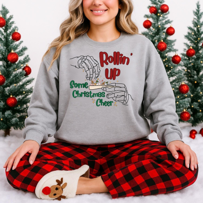 Rollin' Up Some Christmas Cheer Sweatshirt