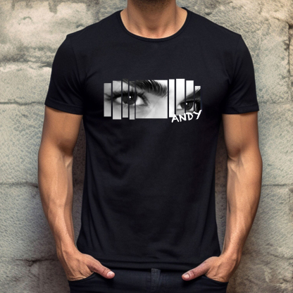 Custom Eyes Shirt, Girlfriend Eyes Tee