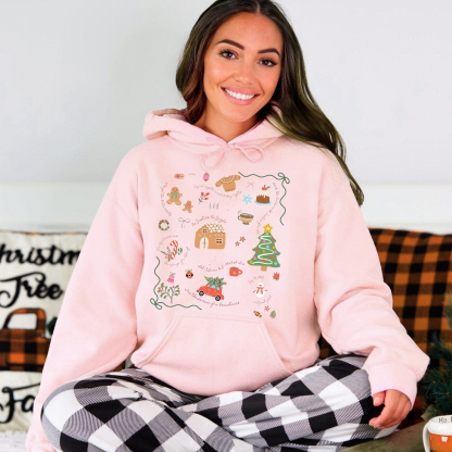 Doodle Christmas Liberal Values Sweatshirt