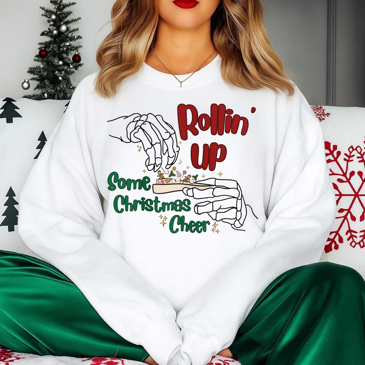 Rollin' Up Some Christmas Cheer Sweatshirt