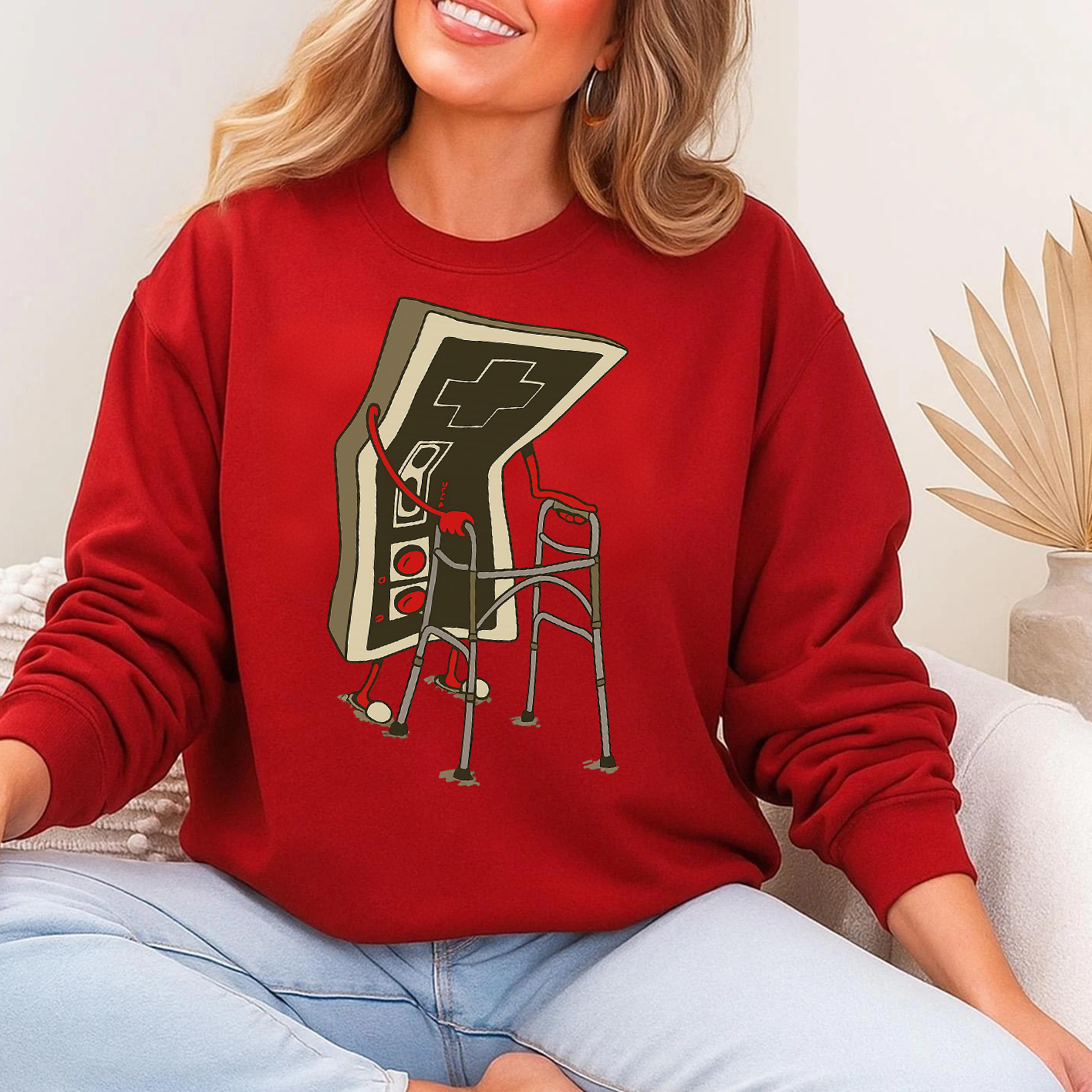 Old Gamer Retro Video Game Sweatshirt