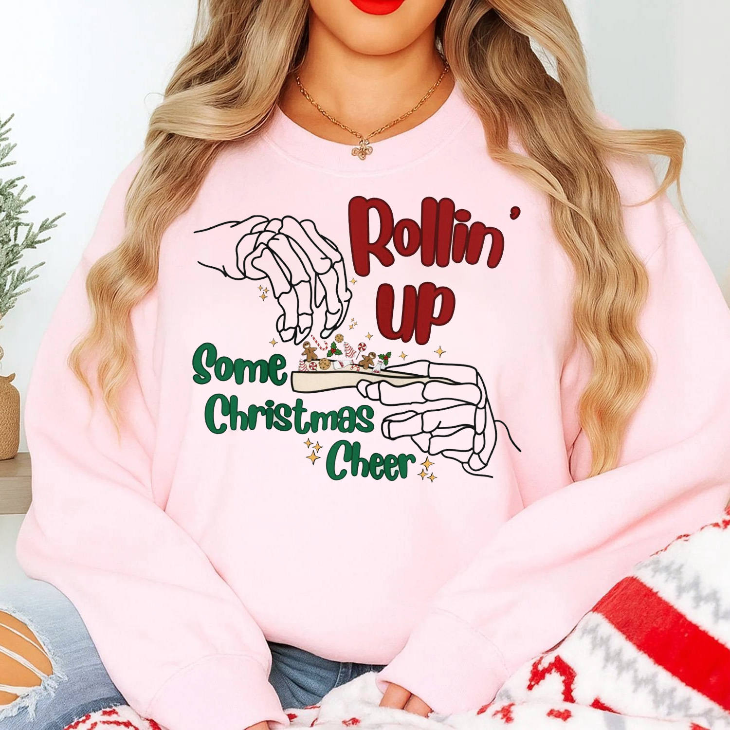 Rollin' Up Some Christmas Cheer Sweatshirt