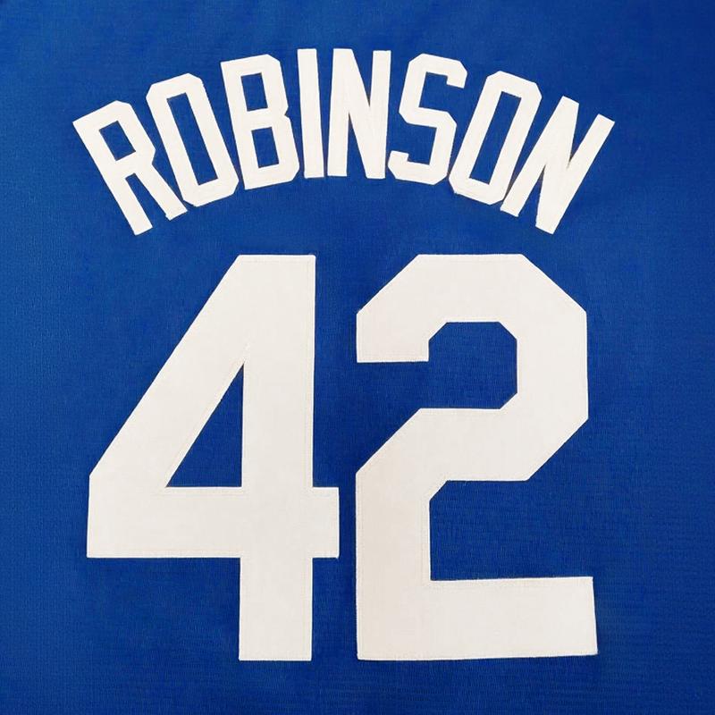Brooklyn 42 Robinson Baseball Jersey – Legend Vintage with Embroidered Patches
