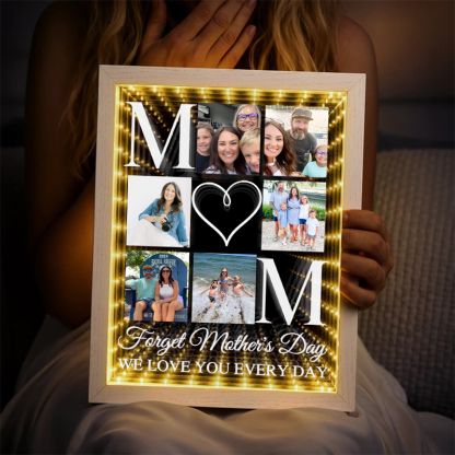Custom Photo Infinity Mirror Light Box