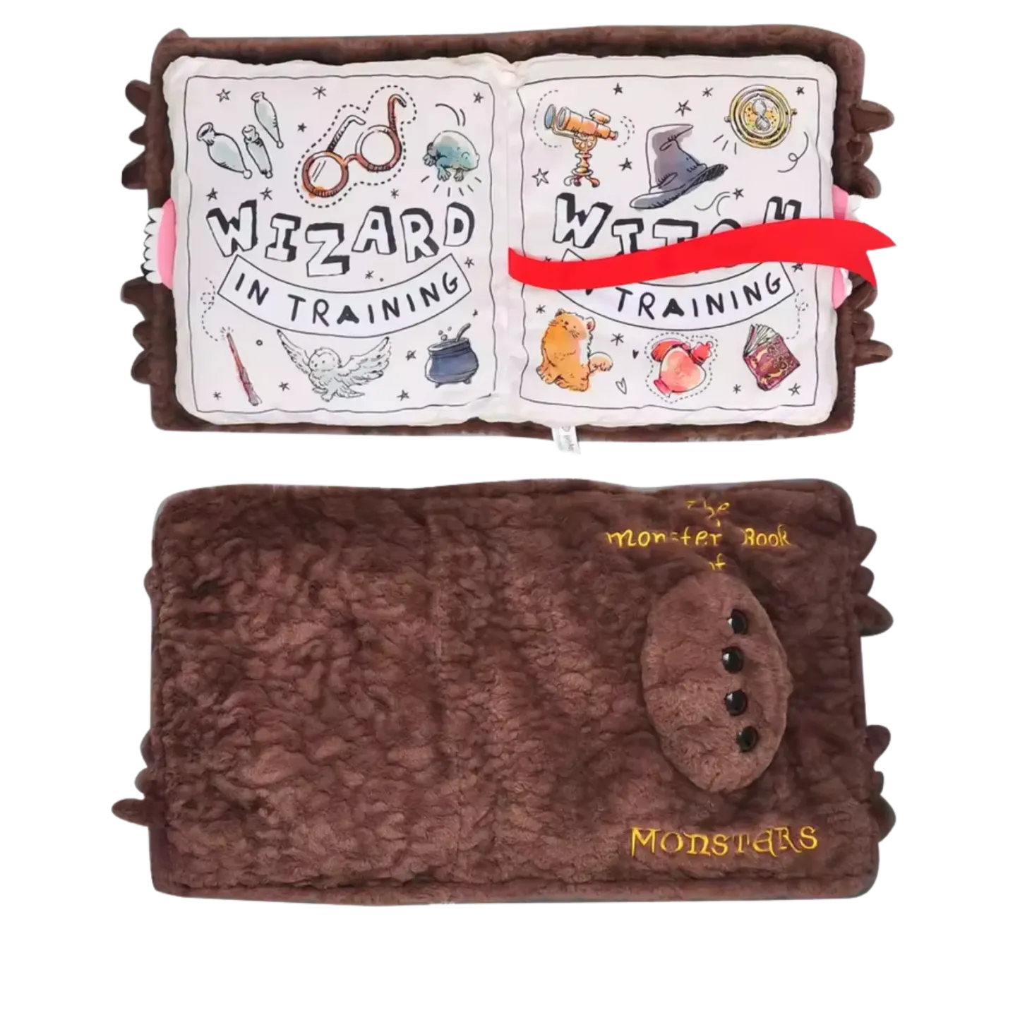 Magic Book Plush Toy – Surprise Transforming Stuffed Animal Gift