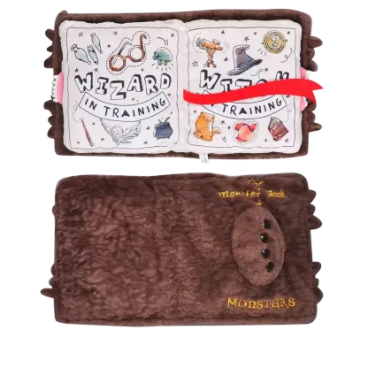 Magic Book Plush Toy – Surprise Transforming Stuffed Animal Gift