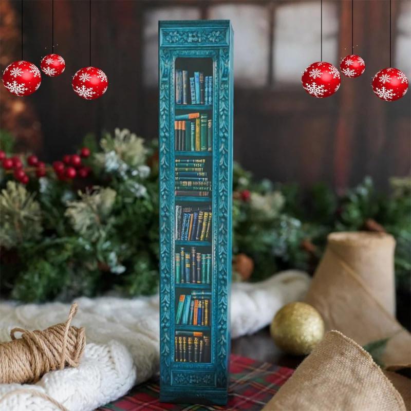 Mini Book Ornament Advent Calendar – 24-Day Christmas Countdown for Book Lovers