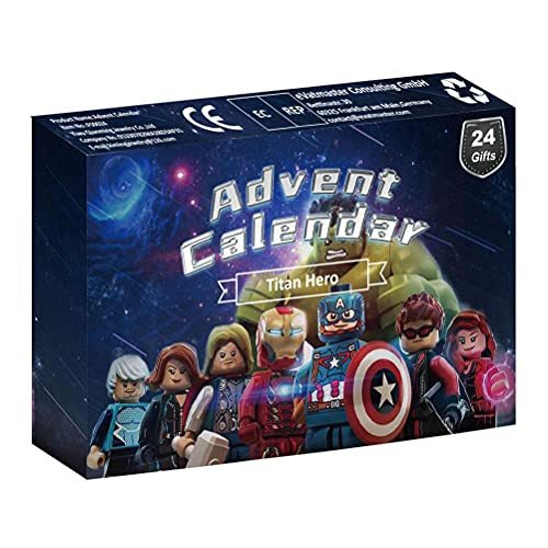 Superhero Countdown Advent Calendar