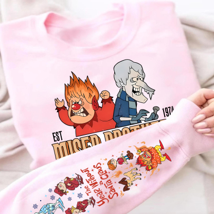 Christmas  Movie Characters Miser Brothers Sweatshirt