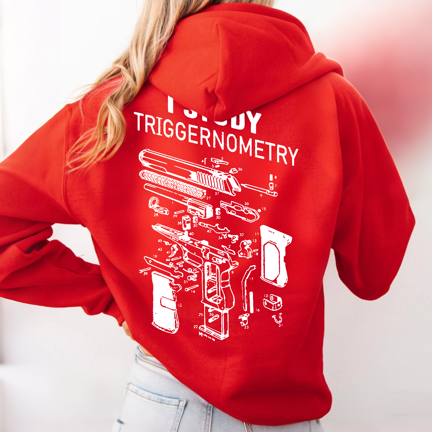 I Study Triggernometry Printed Sweatshirt