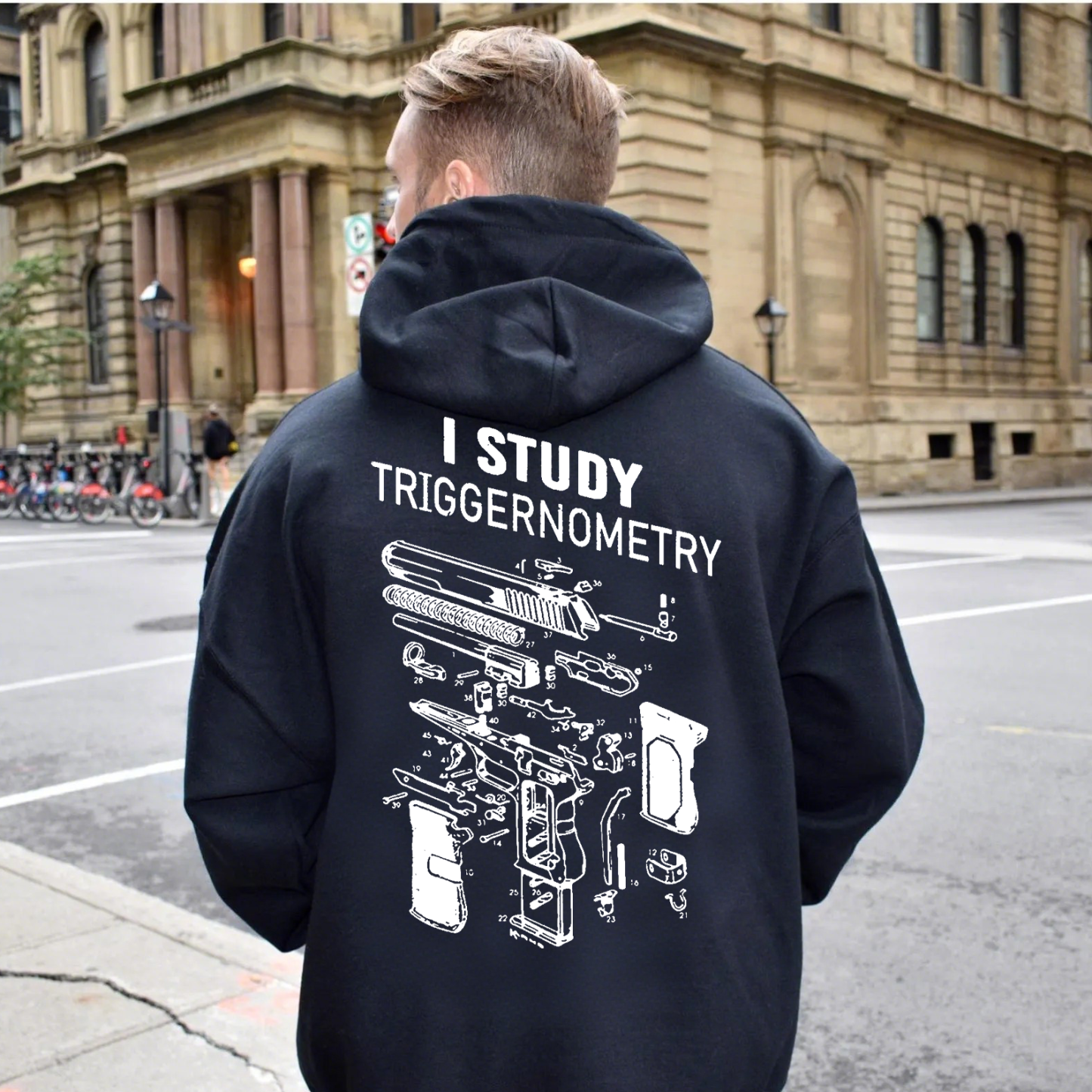 I Study Triggernometry Printed Sweatshirt