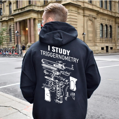 I Study Triggernometry Printed Sweatshirt
