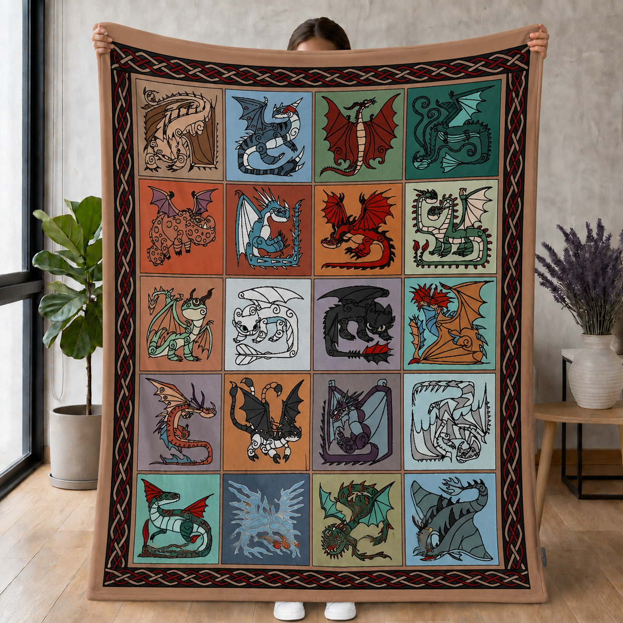 Fantasy Dragon Collection Blanket