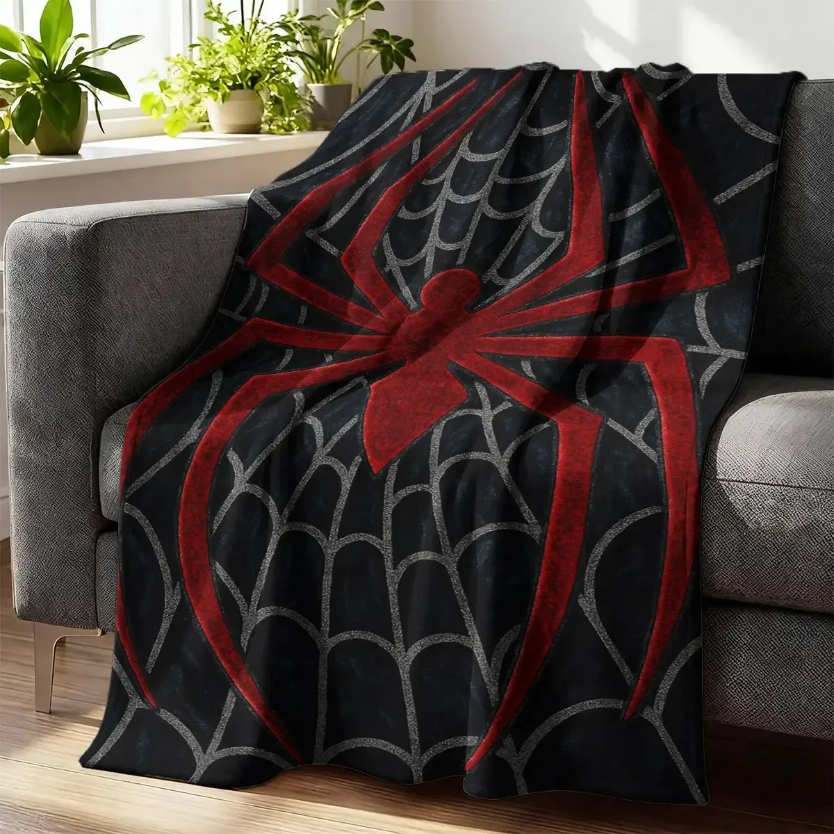 Spider Web Pattern Blanket