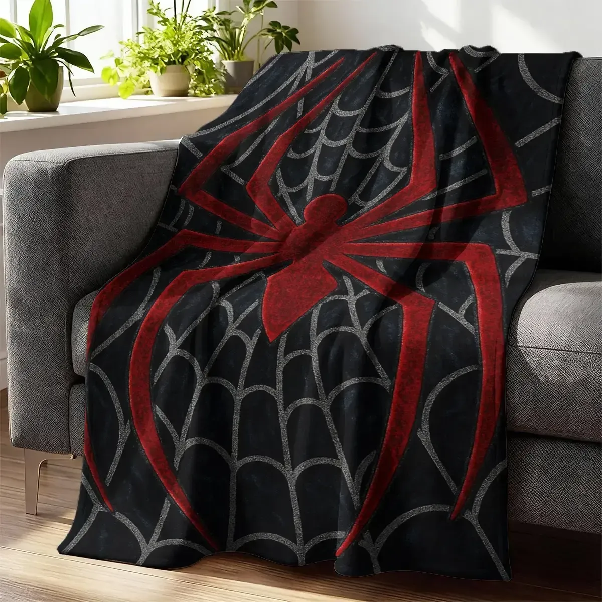 Spider Web Pattern Blanket