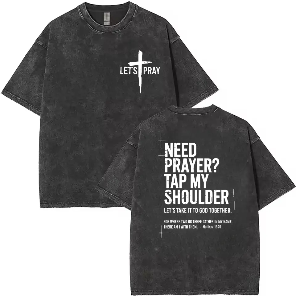 Need Prayer Hoodie - Tap My Shoulder Let’s Pray Christian Faith Sweatshirt