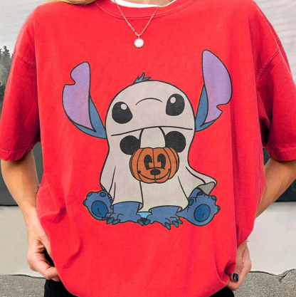 Customize Disney Characters Halloween T-Shirt