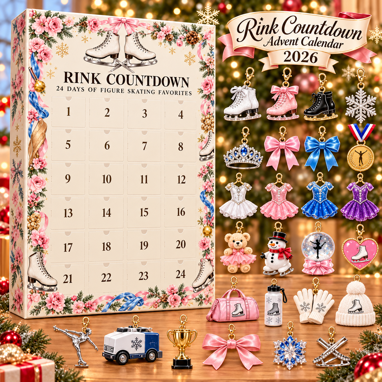 Figure Skating Advent Calendar 2026 – 24 Days of Skating-Themed Surprises