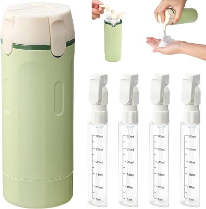 4-in-1 Travel Toiletry Dispenser Bottle