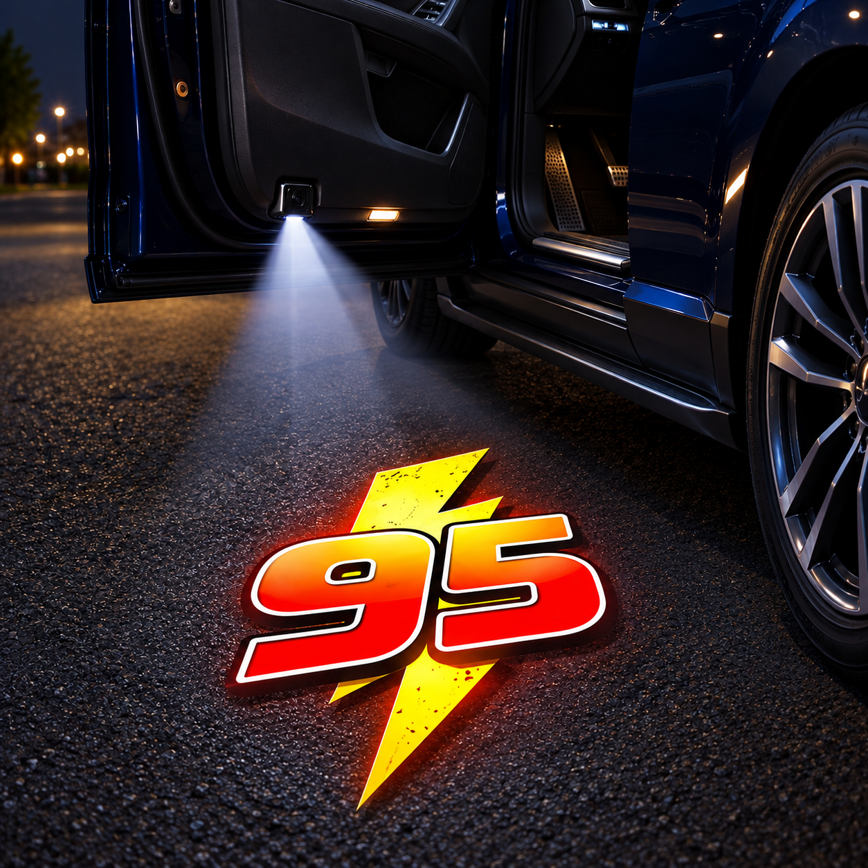 Racing 95 Car Door Projector Lights – KA-CHOW! Welcome Lights