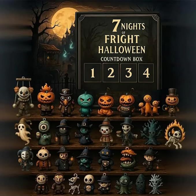 31 Nights of Fright-Halloween Countdown Box