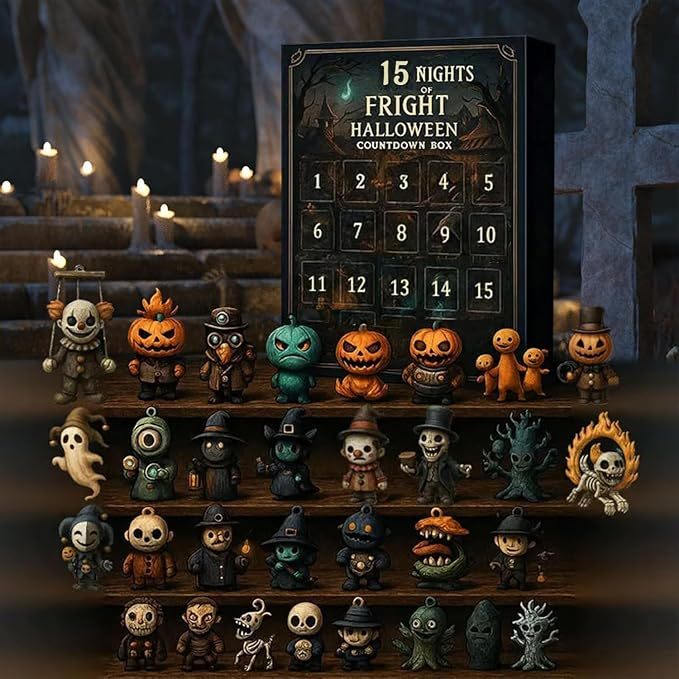 31 Nights of Fright-Halloween Countdown Box