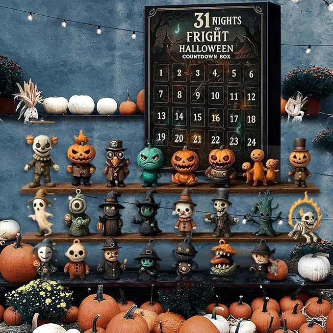 31 Nights of Fright-Halloween Countdown Box