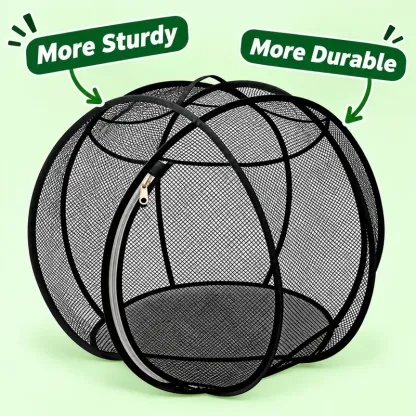 Portable Outdoor Cat Enclosure Mesh Ball Cat Cage