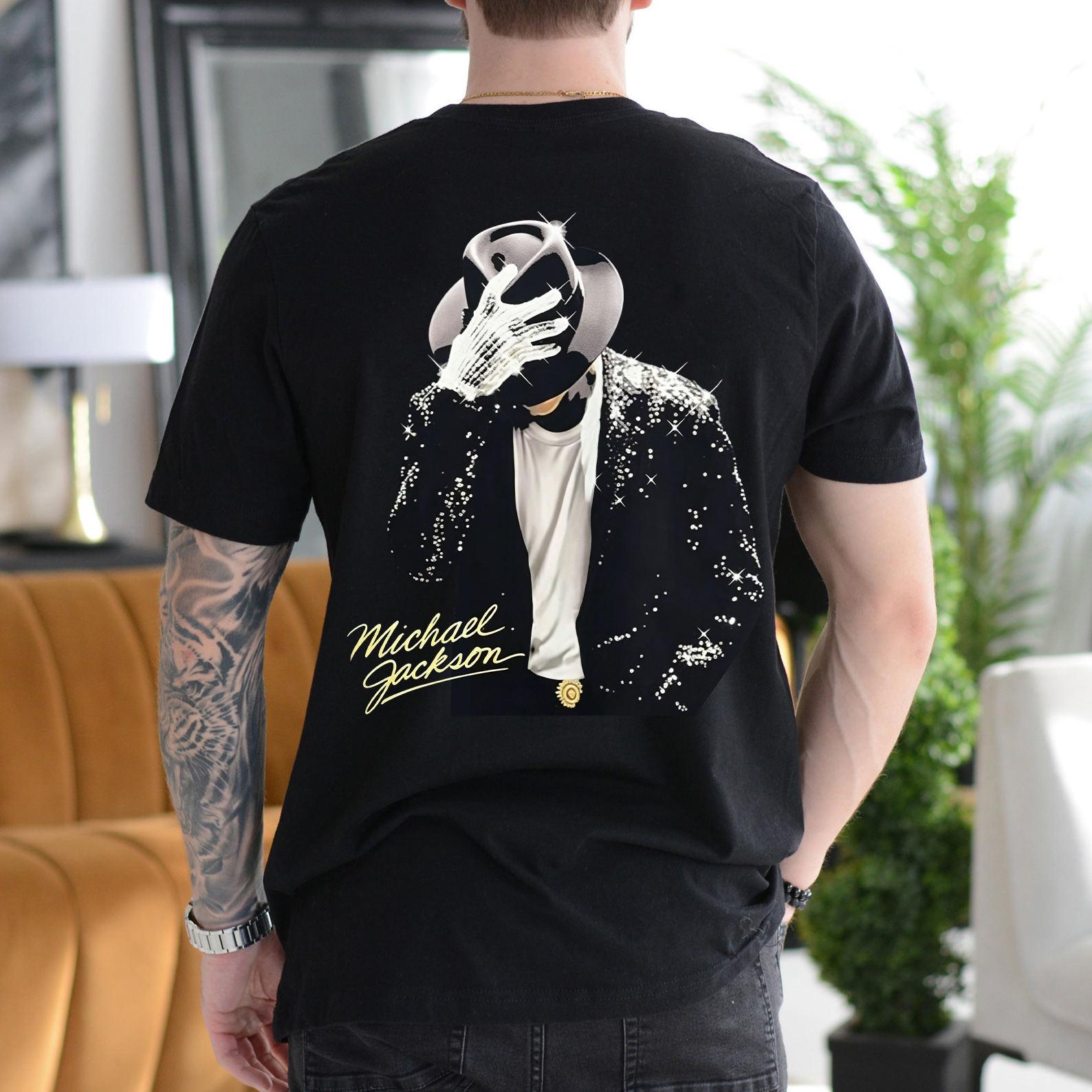 Michael Jackson print T-shirt