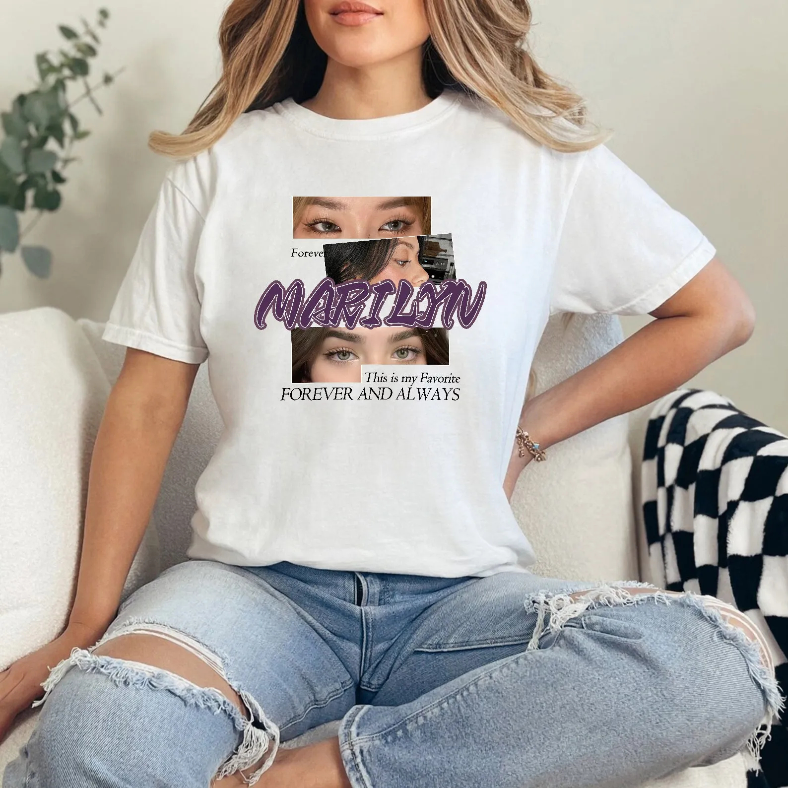 Custom Vintage Custom Eyes Tee