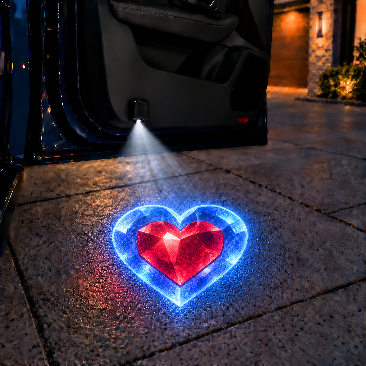 Fantasy Adventure Car Door Projector Lights – Heroic Symbol Welcome Lights