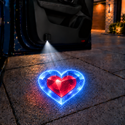 Fantasy Adventure Car Door Projector Lights – Heroic Symbol Welcome Lights