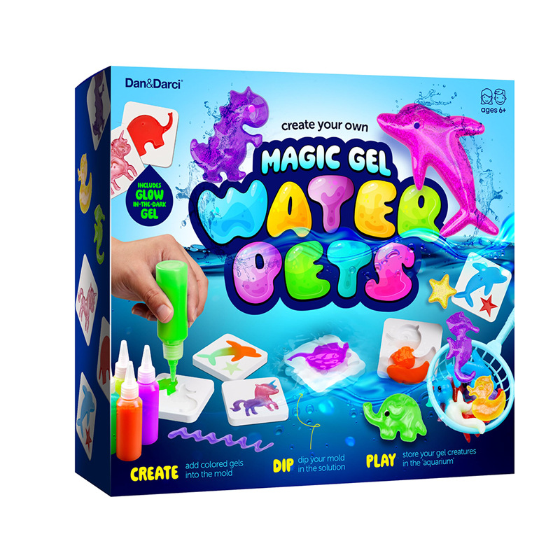 Magic Water Elf DIY Squishy Kit – Colorful Water Creature Science Craft Toy for Kids