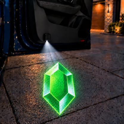 Fantasy Adventure Car Door Projector Lights – Heroic Symbol Welcome Lights