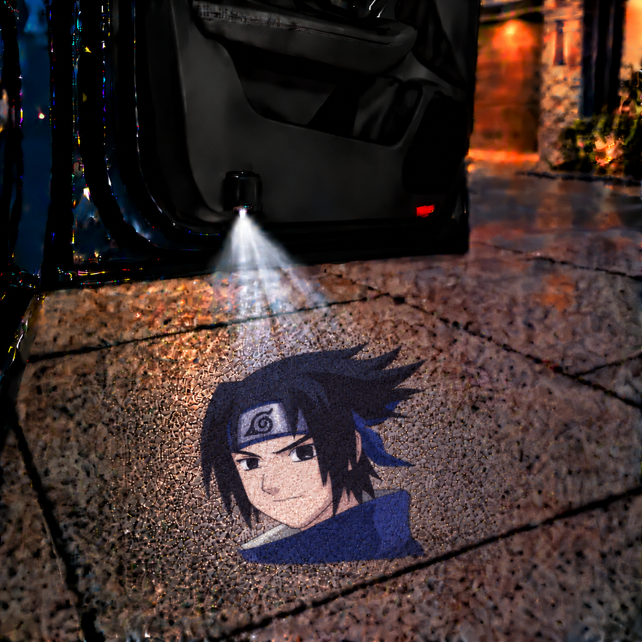 Ninja Anime Car Door Projector Lights – Character Welcome Lights