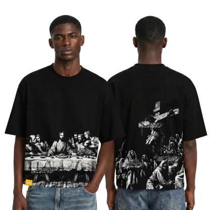 "The Last Supper" Jesus Print T-Shirt