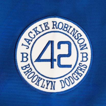 Brooklyn 42 Robinson Baseball Jersey – Legend Vintage with Embroidered Patches