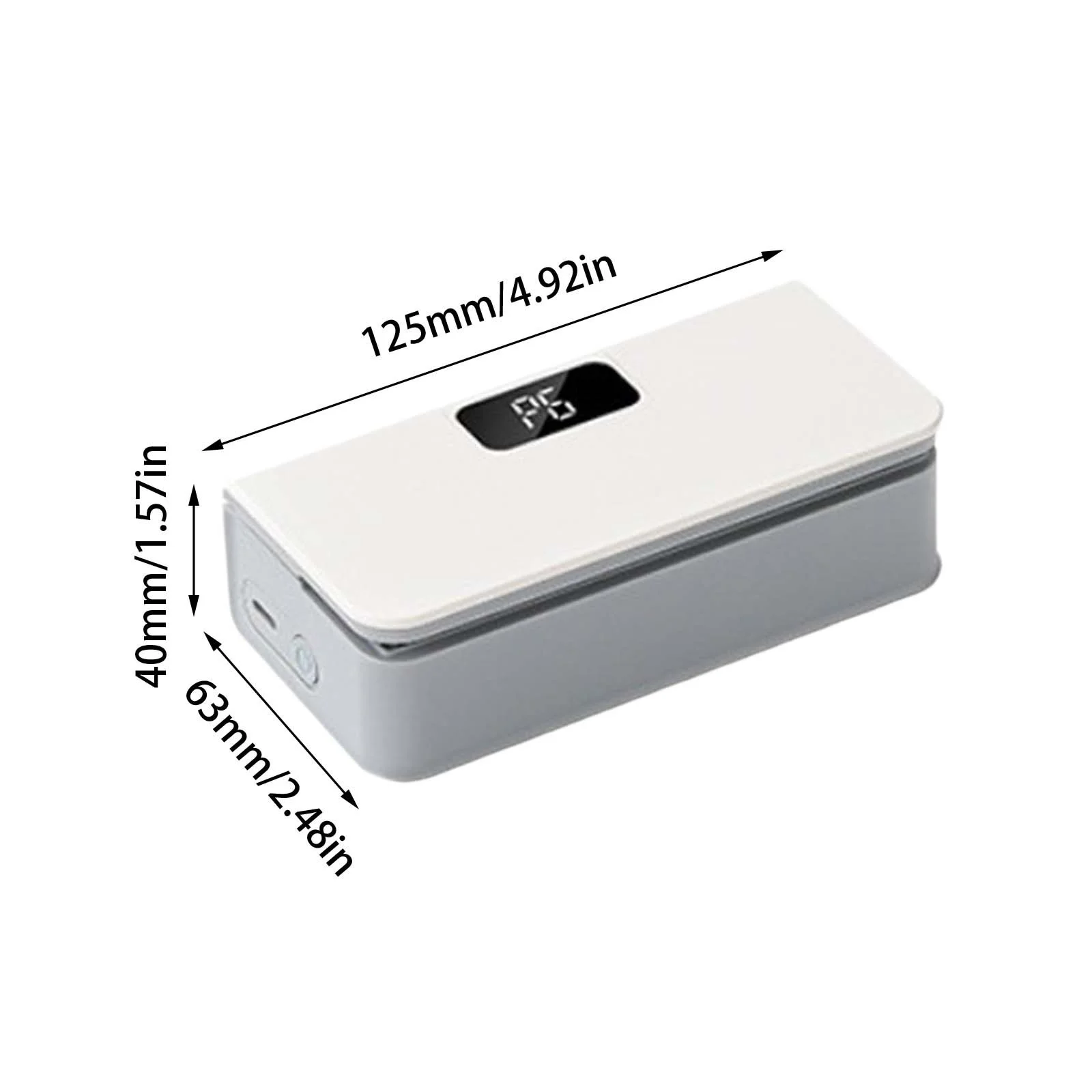 2-in-1 Rechargeable Mini Bag Sealer – Heat Sealer & Cutter with LED Display for Chips, Snacks & Mylar Bags