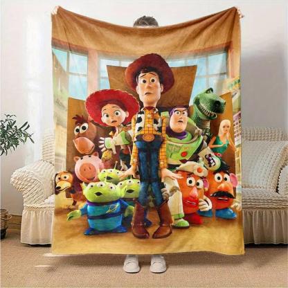 Toy Story Character Throw Blanket