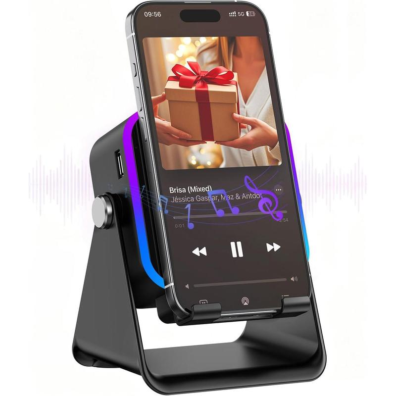 5-in-1 Multifunctional Phone Stand with Wireless Speaker