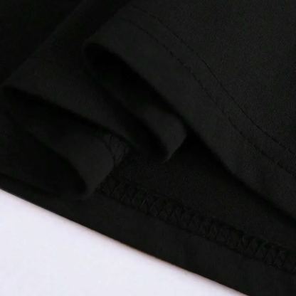 Leopard print cherry gold printed women's T-shirt, made of breathable and lightweight pure cotton material