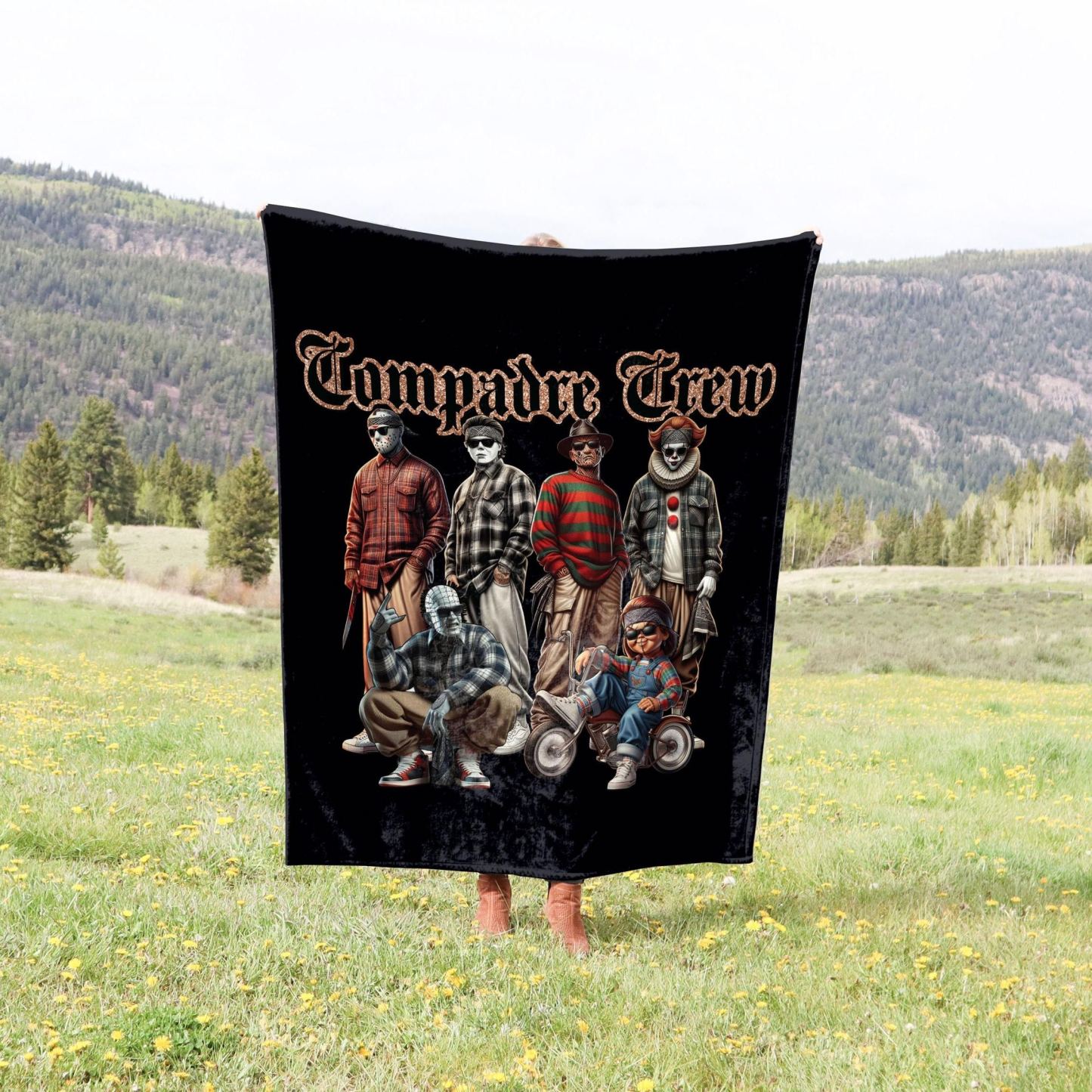 [Copy]Spooky Halloween Throw Blanket