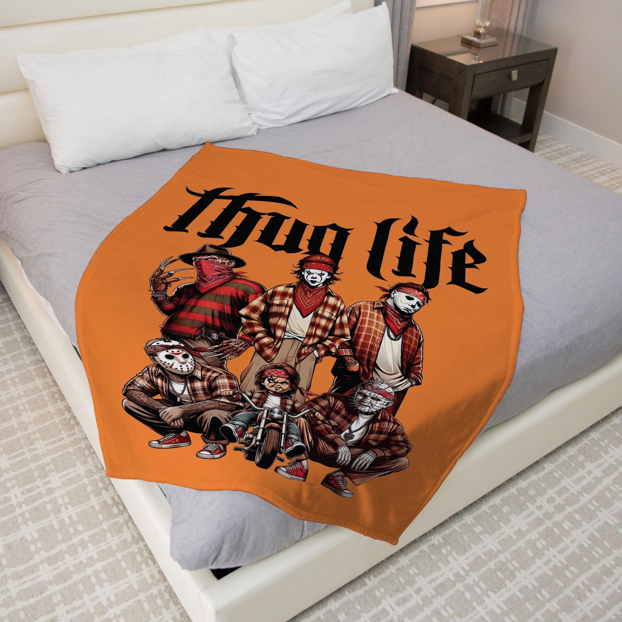 [Copy]Spooky Halloween Throw Blanket