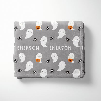 [Copy]Retro Halloween Fleece Blanket