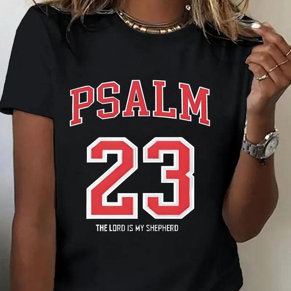 Psalm 23 Graphic T-Shirt