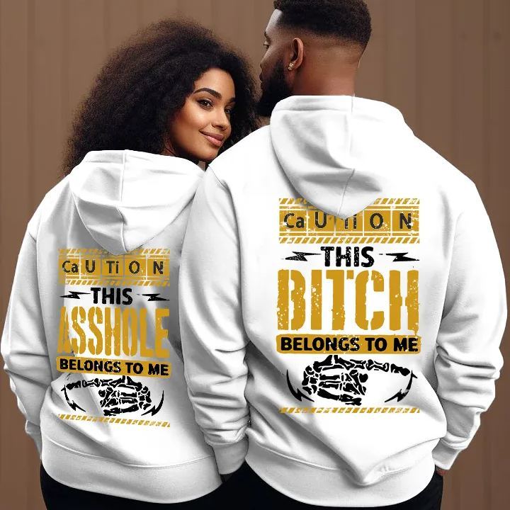 This AsleBch Belongs To Me Long Sleeve Hoodie
