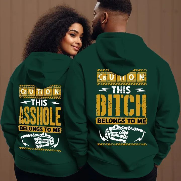 This AsleBch Belongs To Me Long Sleeve Hoodie