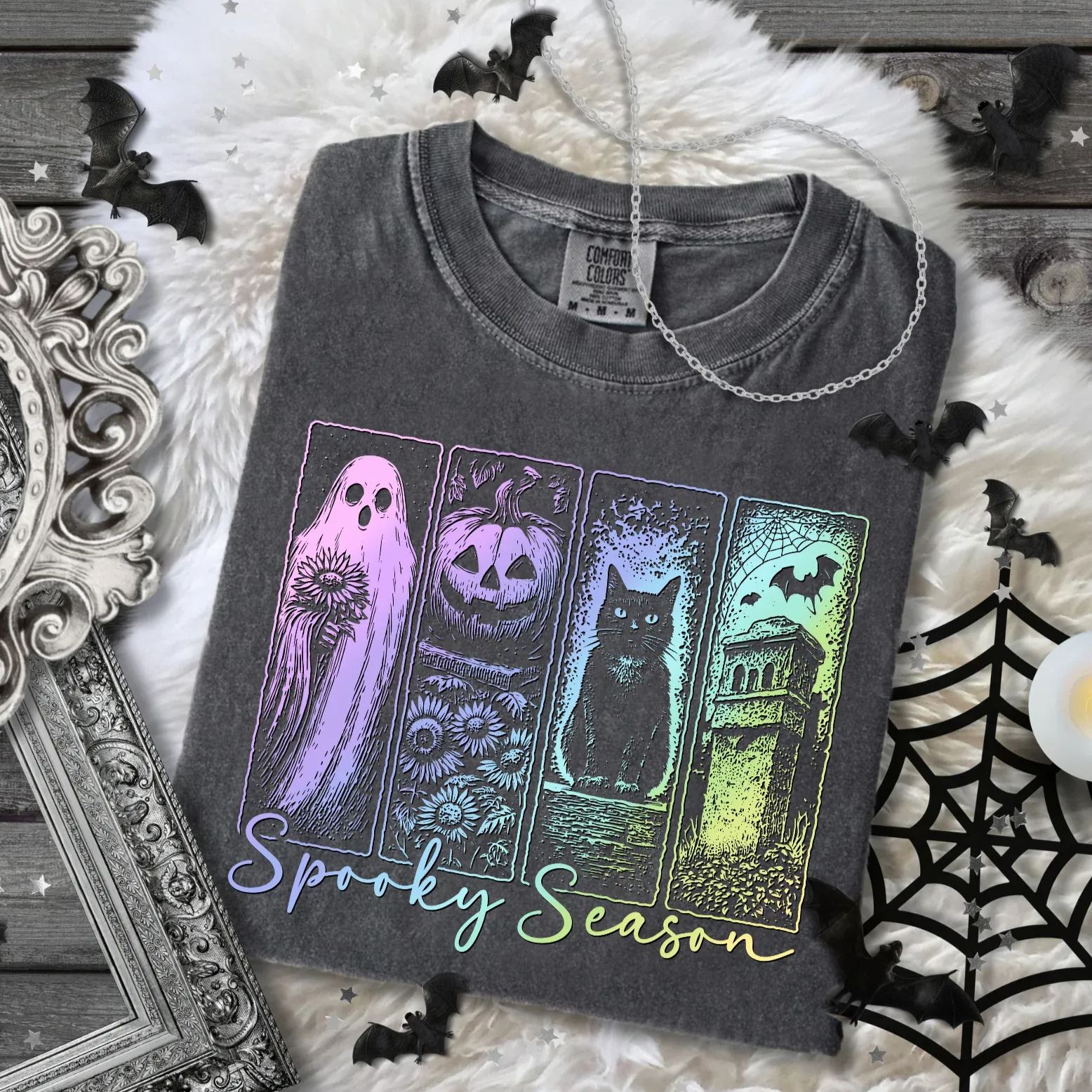 Vintage Halloween Spooky Season T-Shirt