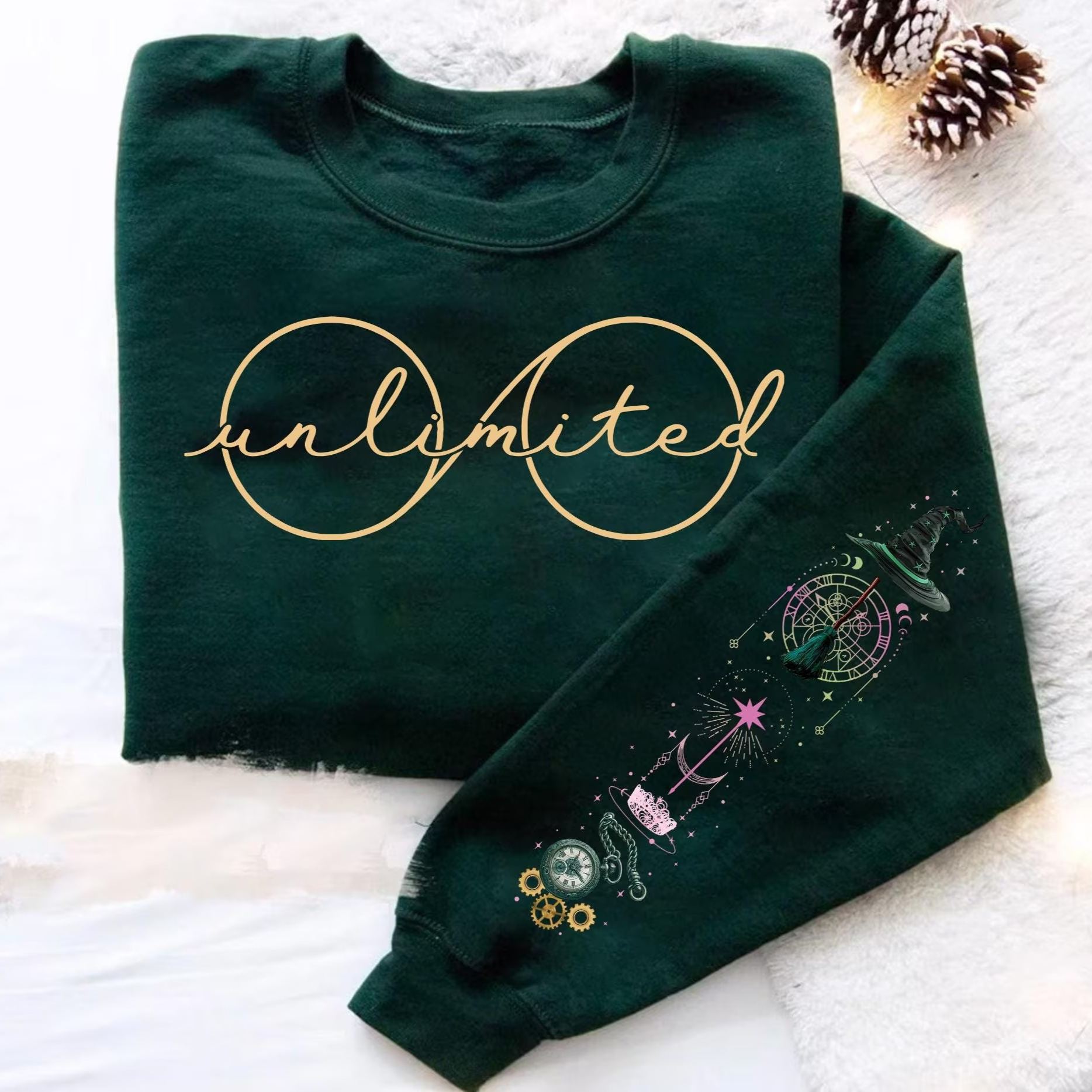 Elphaba&#x27;s Glasses Wizard of Oz Musical Theatre Sweatshirt